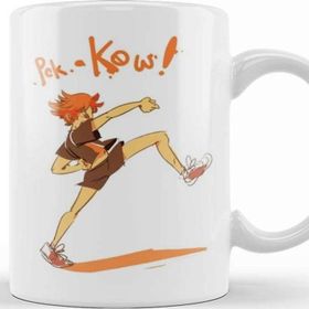 Baskı Dükkanı Anime Haikyuu Shōyō Hinata Chibi Pegatina Kupa Bardak