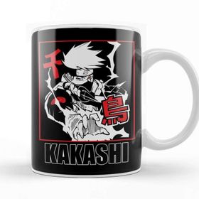 Baskı Dükkanı Anime Remera Kakashi Kupa