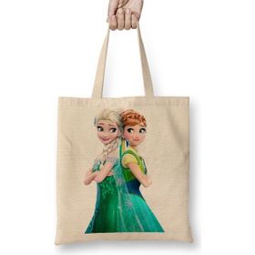 Baskı Dükkanı Anna Frozen Fever Elsa Frozen Bez Çanta
