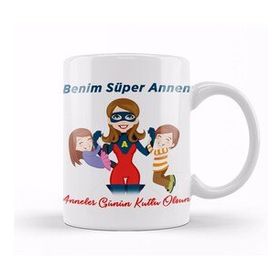 Baskı Dükkanı Anneler Günü Annelere Hediye 005 Kupa