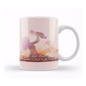 Baskı Dükkanı Anneler Günü Annelere Hediye 013 Kupa