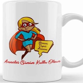 Baskı Dükkanı Anneler Günü Annelere Hediye 024 Kupa