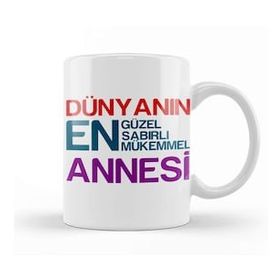Baskı Dükkanı Anneler Günü Annelere Hediye 025 Kupa