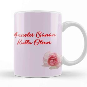 Baskı Dükkanı Anneler Günü Annelere Hediye 026 Kupa