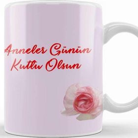 Baskı Dükkanı Anneler Günü Annelere Hediye 026 Kupa