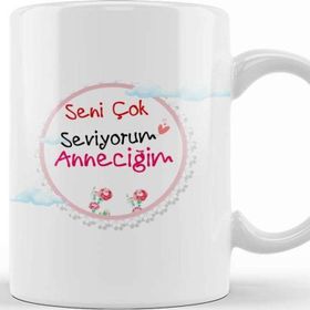 Baskı Dükkanı Anneler Günü Annelere Hediye 029 Kupa