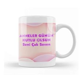 Baskı Dükkanı Anneler Günü Annelere Hediye 053 Kupa