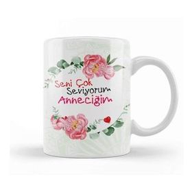 Baskı Dükkanı Anneler Günü Annelere Hediye 055 Kupa