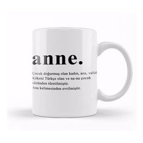 Baskı Dükkanı Anneler Günü Annelere Hediye 058 Kupa