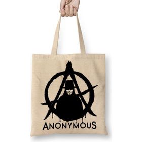Baskı Dükkanı Anonymous V For Vendetta Bez Çanta