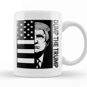 Baskı Dükkanı Anti Trump Donald Trump Dump The Trump Kupa
