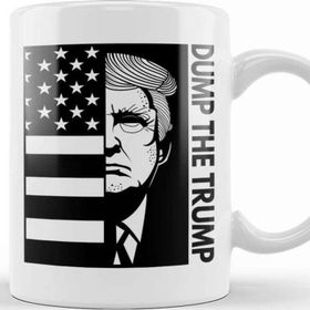 Baskı Dükkanı Anti Trump Donald Trump Dump The Trump Kupa