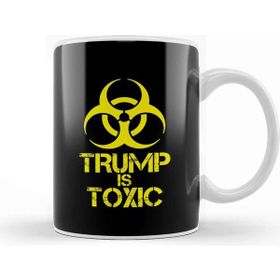 Baskı Dükkanı Anti Trump Donald Trump Is Toxic Kupa