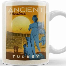 Baskı Dükkanı Antik Tiyatrolar Kupa