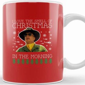 Baskı Dükkanı Apocalypse Now Smell Of Christmas Knit Kupa
