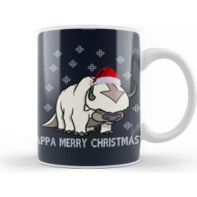 Baskı Dükkanı Appa Merry Christmas Avatar Kupa