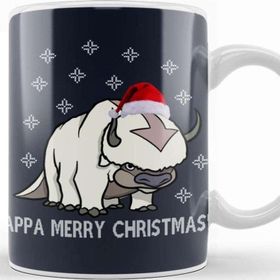 Baskı Dükkanı Appa Merry Christmas Avatar Kupa