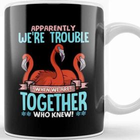 Baskı Dükkanı Apparently We Re Trouble When We Are Together! Kupa