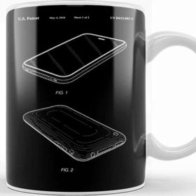 Baskı Dükkanı Apple iPhone 3g Patent Blueprint Kupa