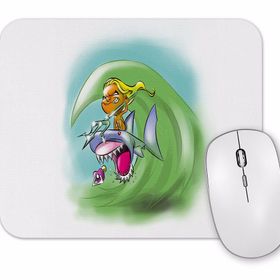 Baskı Dükkanı Aquaboy Mouse Pad