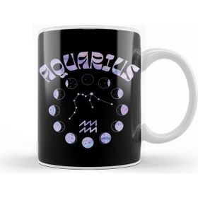 Baskı Dükkanı Aquarius Zodiac Sign Kupa