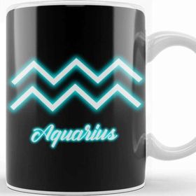 Baskı Dükkanı Aquarius Zodiac Sign Kupa