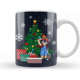 Baskı Dükkanı Arale Around The Christmas Tree Dr Slump Kupa