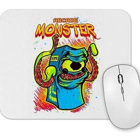 Baskı Dükkanı Arcade Monster Mouse Pad