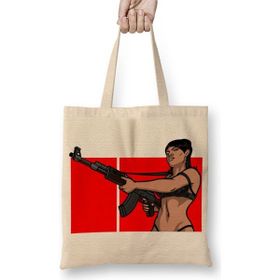 Baskı Dükkanı Archer Spray Pray Bez Çanta