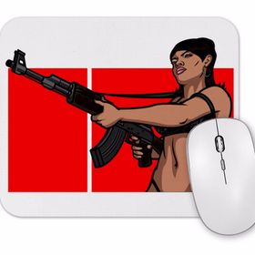 Baskı Dükkanı Archer Spray Pray Mouse Pad