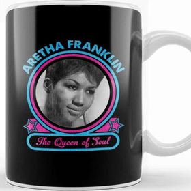 Baskı Dükkanı Aretha Franklin The Queen Of Soul Kupa