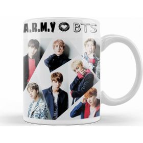 Baskı Dükkanı Army Bangtan Boys Bts Porselen Kupa Bardak