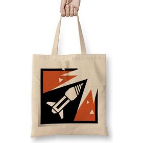Baskı Dükkanı Art Estampas Camisetas R6 Ash Bez Çanta
