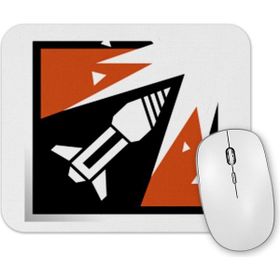 Baskı Dükkanı Art Estampas Camisetas R6 Castle Mouse Pad