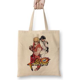 Baskı Dükkanı Art Of Fighting Ryo E Robert Bez Çanta