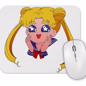 Baskı Dükkanı Articles Sailor Moon Happy Transparent Mouse Pad