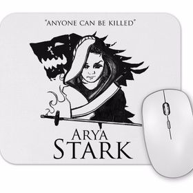 Baskı Dükkanı Arya Stark Mouse Pad