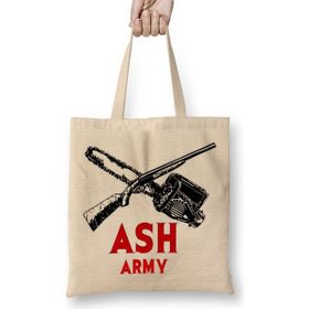 Baskı Dükkanı Ash Army Evil Dead Bez Çanta