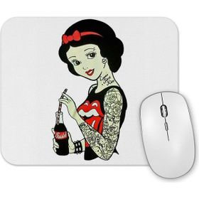 Baskı Dükkanı Aşk Kuşları Flamingo 3 Mouse Pad
