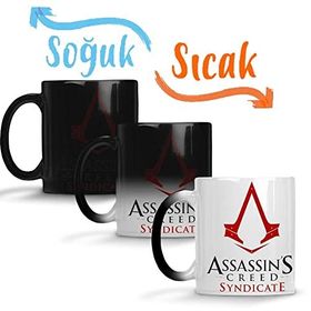 Baskı Dükkanı Assassins Creed Syndicate Sihirli Porselen Kupa