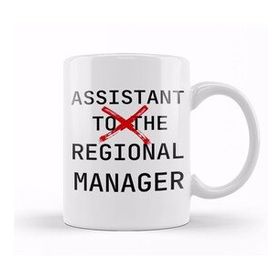 Baskı Dükkanı Assistant To The Regional Manager Tee Funny Office Tee 01 Kupa