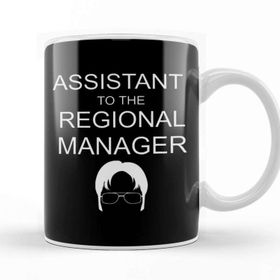 Baskı Dükkanı Assistant To The Regional Manager Tee Funny Office Tee 01 Kupa