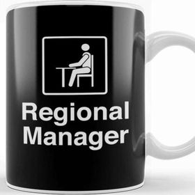 Baskı Dükkanı Assistant To The Regional Manager The Office Regional Manager Porselen Kupa