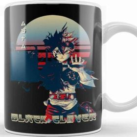 Baskı Dükkanı Asta Black Clover Porselen Kupa
