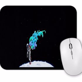 Baskı Dükkanı Astronauta Lunatico Mouse Pad