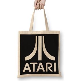 Baskı Dükkanı Atari Logo Oyun Game Over Bez Çanta