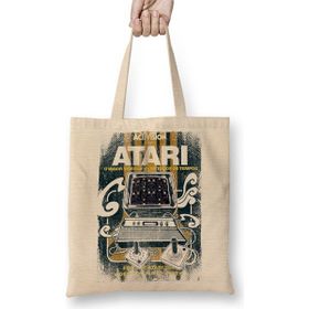 Baskı Dükkanı Atari Lover Game Over Bez Çanta
