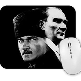 Baskı Dükkanı Atatürk 02 Mouse Pad