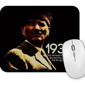 Baskı Dükkanı Atatürk 03 Mouse Pad