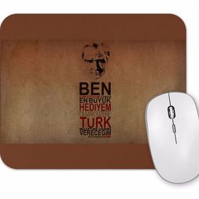 Baskı Dükkanı Atatürk 1 Mouse Pad
